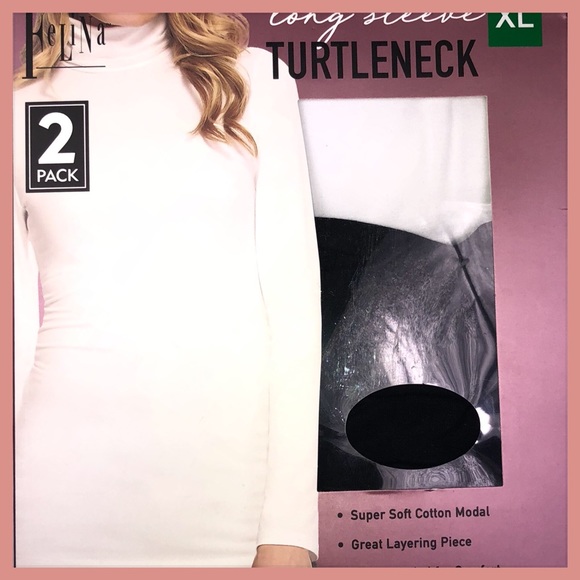Felina Tops - NWT FELINA LONG SLEEVE TURTLENECK BUNDLE